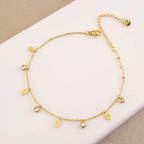 Aira Leaf Anklet