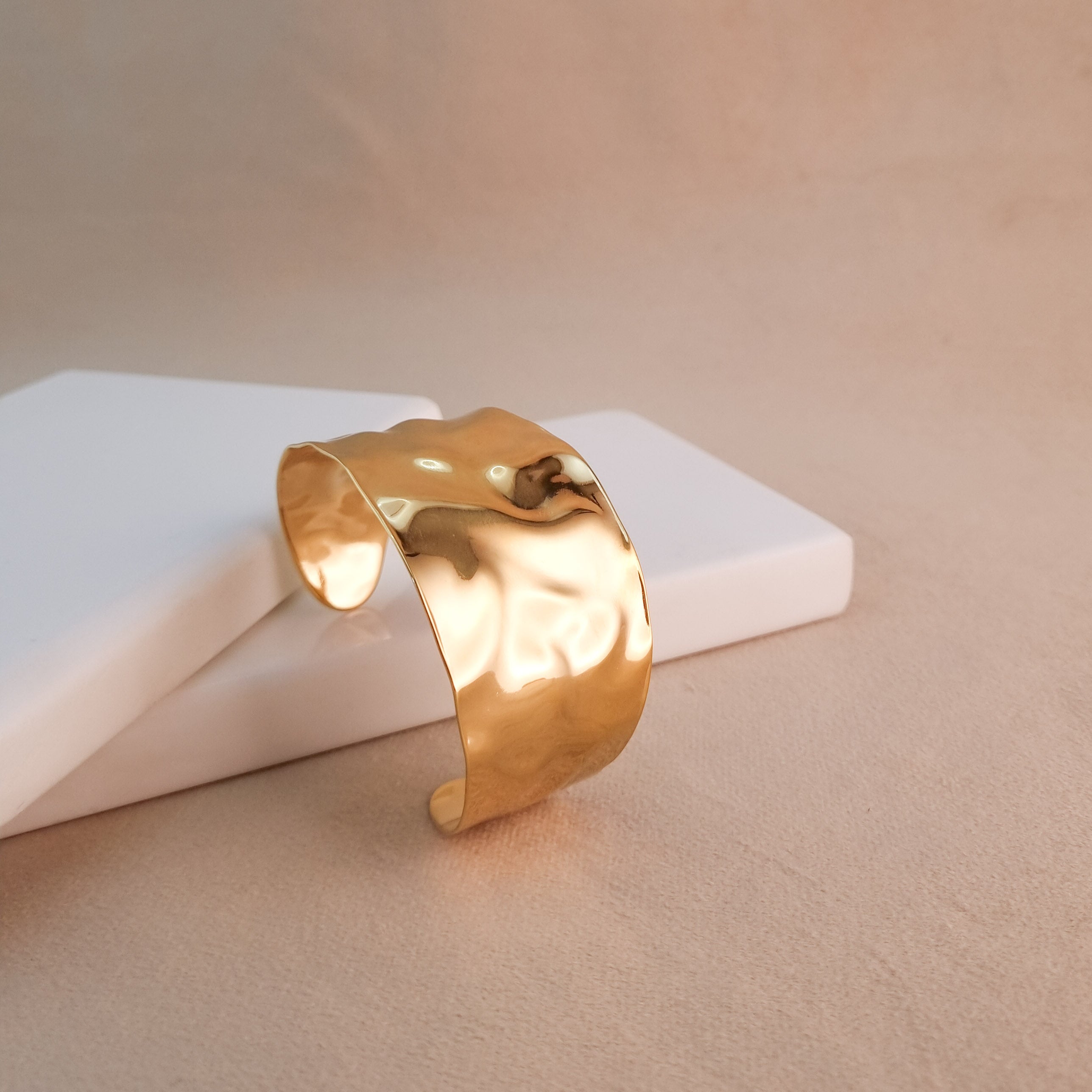 Liquid Gold Cuff Bracelet
