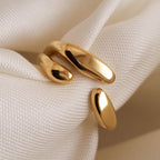 Sculptural Aura Ring