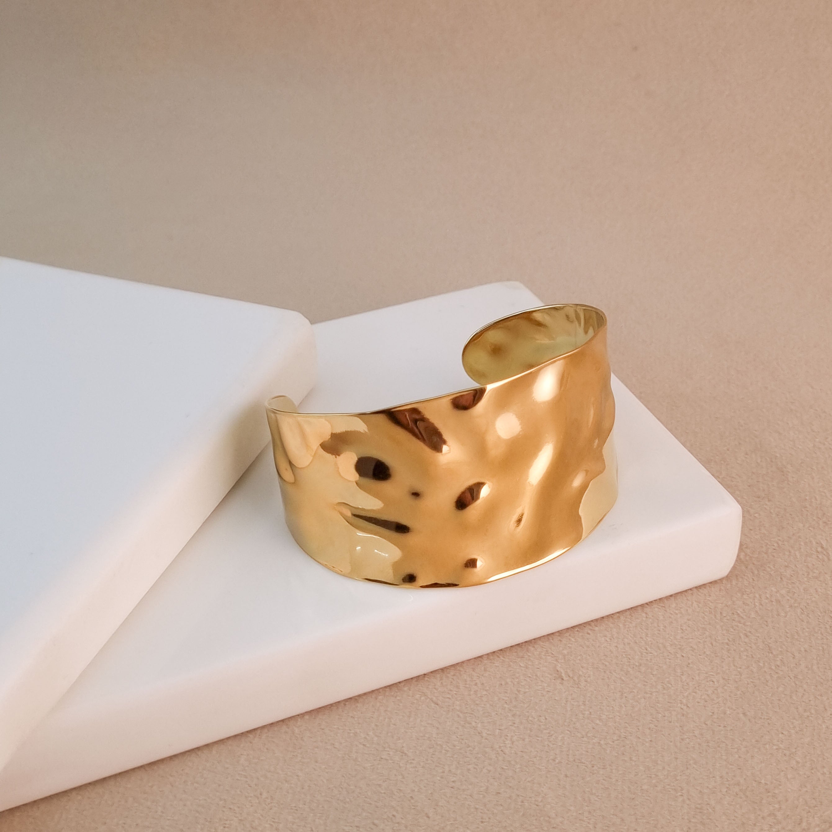 Liquid Gold Cuff Bracelet