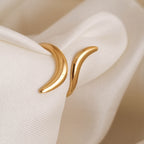 Celestial Crescent Ring