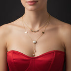 Heartstone Layers Necklace