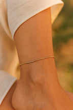 Twila Twist Chain Anklet