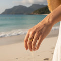 Golden Bamboo Ring