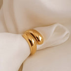 Sculptural Aura Ring