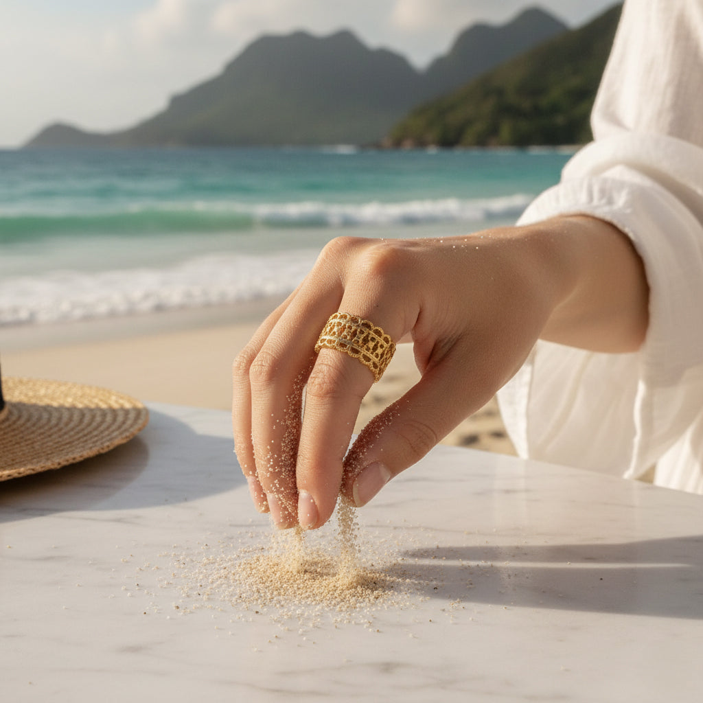 Aurelia Filigree Ring