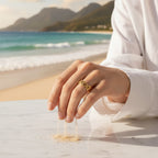 Serene Filigree Ring