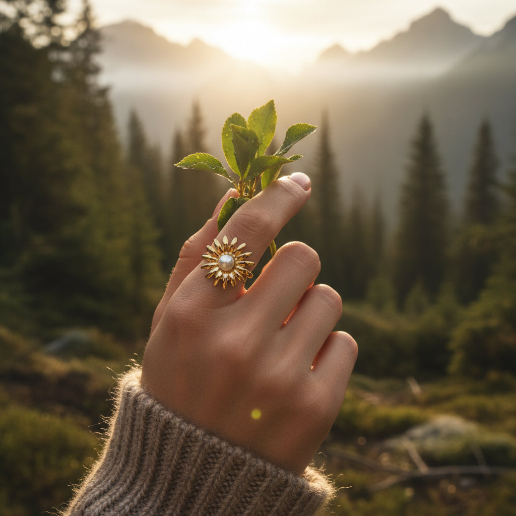 Serene Bloom Ring