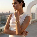 Sculptural Knot Cuff
