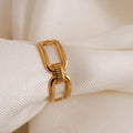 Paperclip Link Ring