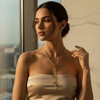 Butterfly Cascade Lariat