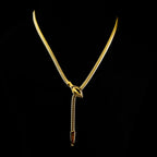 Serpentine Lariat Choker
