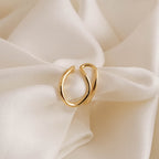 Sculptural Aura Ring