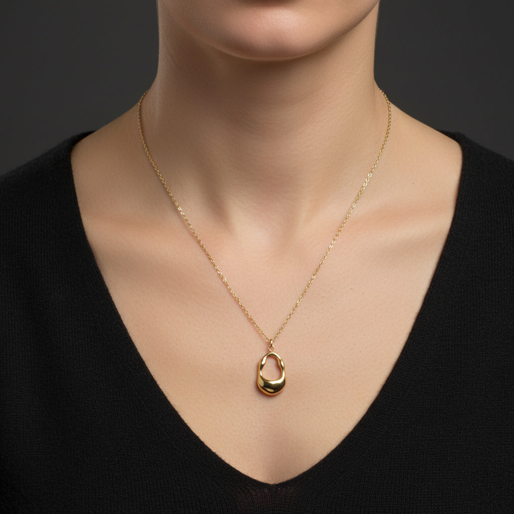 Abstract Aura Necklace