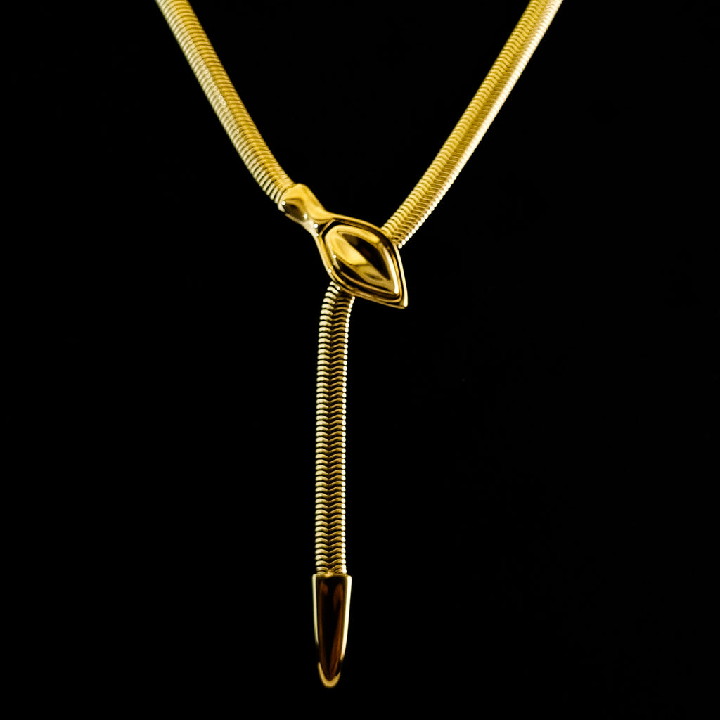 Serpentine Lariat Choker