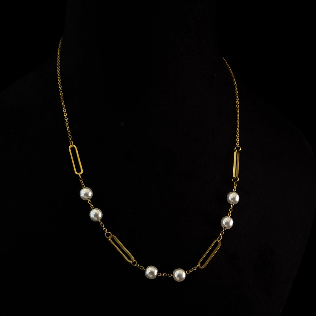 Pearl Link Necklace