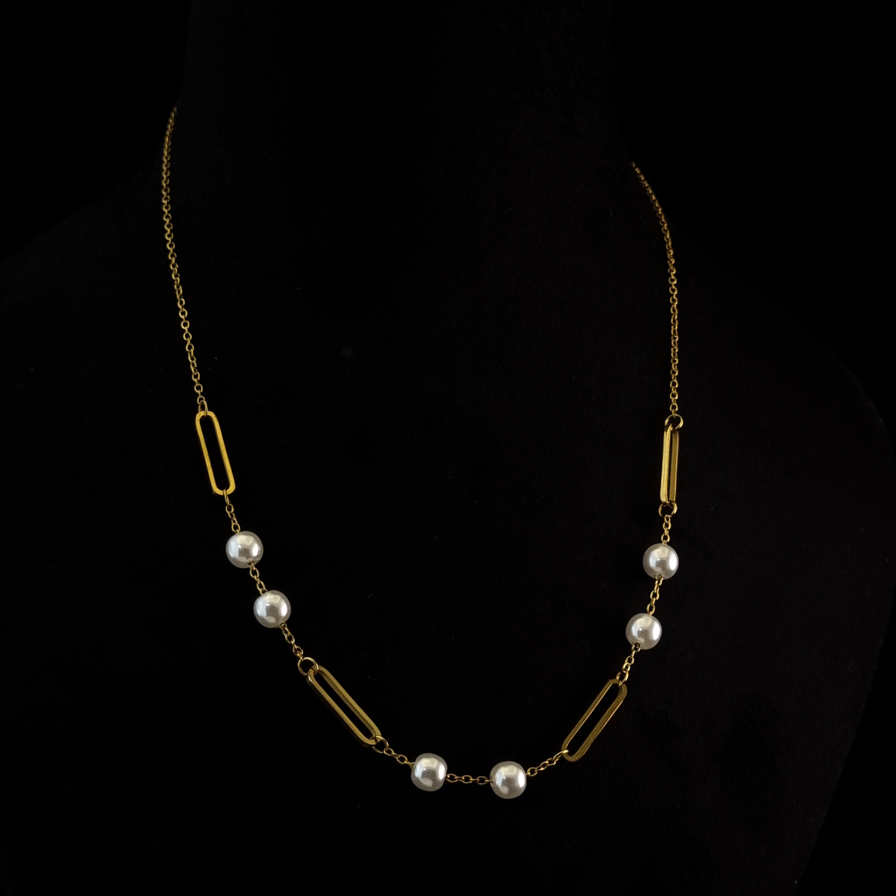 Pearl Link Necklace