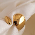 Double Teardrop Wrap Ring