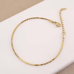 Twila Twist Chain Anklet