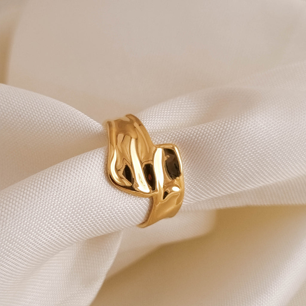 Liquid Gold Ring