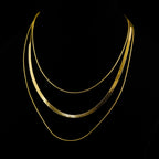 Liquid Gold Triad Necklace