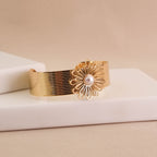 Fleur d'Or Cuff