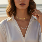 Luxe Pearl Layers Necklace