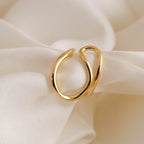 Sculptural Aura Ring