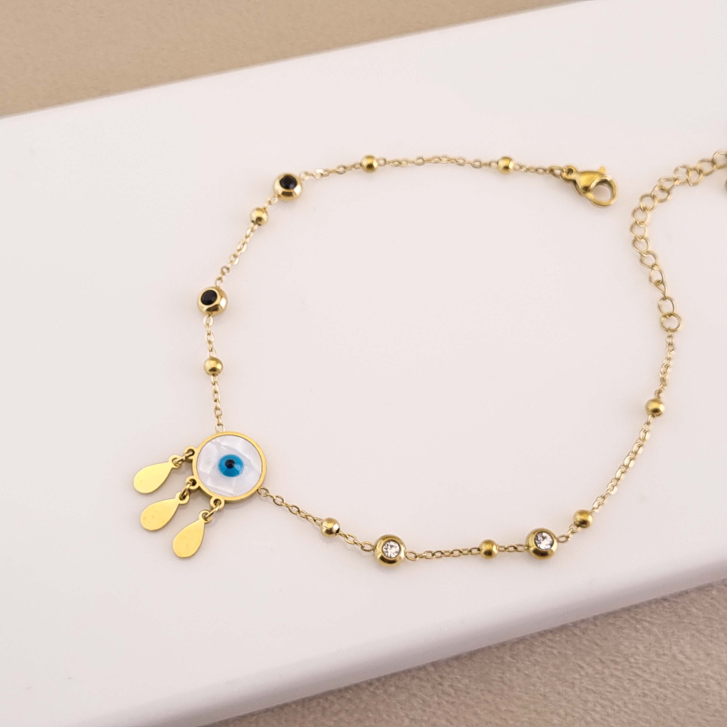Nazaré Drape Anklet