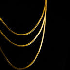 Liquid Gold Triad Necklace