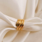 Sculptural Contour Ring