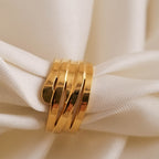 Sculptural Contour Ring