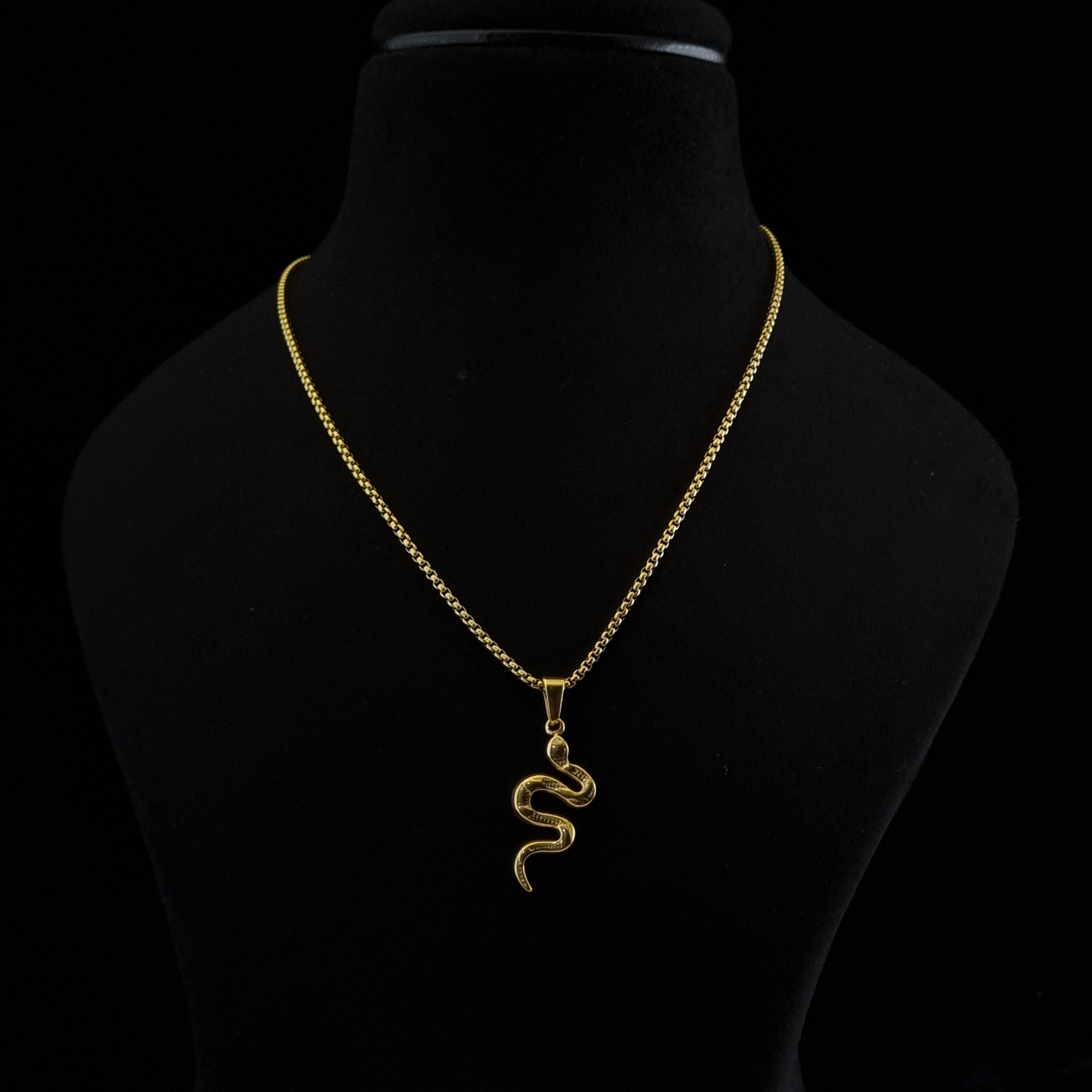Serpentine Charm Necklace