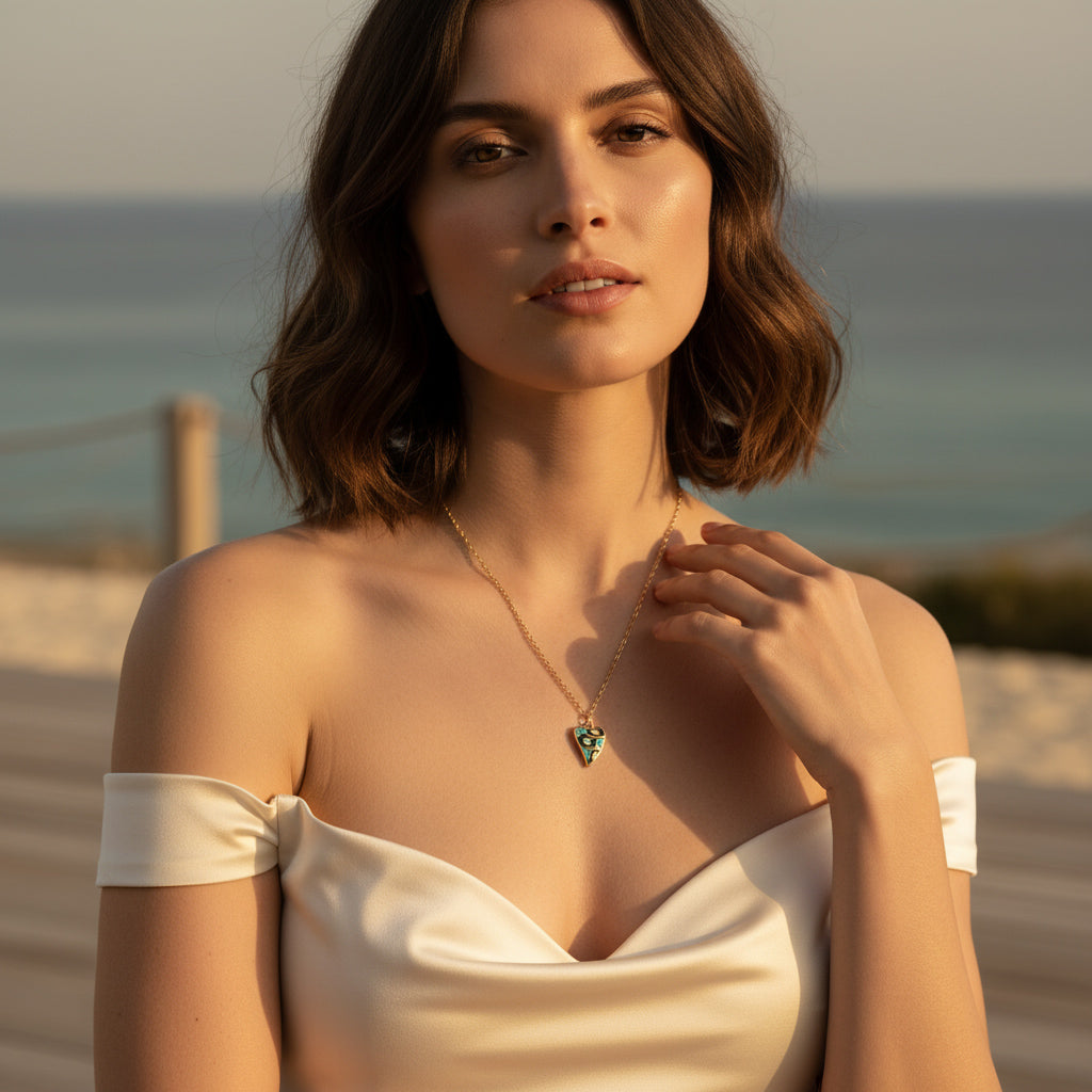 Mosaic Heart Pendant