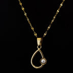 Lustre Drop Necklace