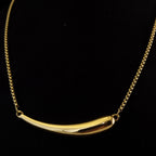 Fluid Arc Necklace