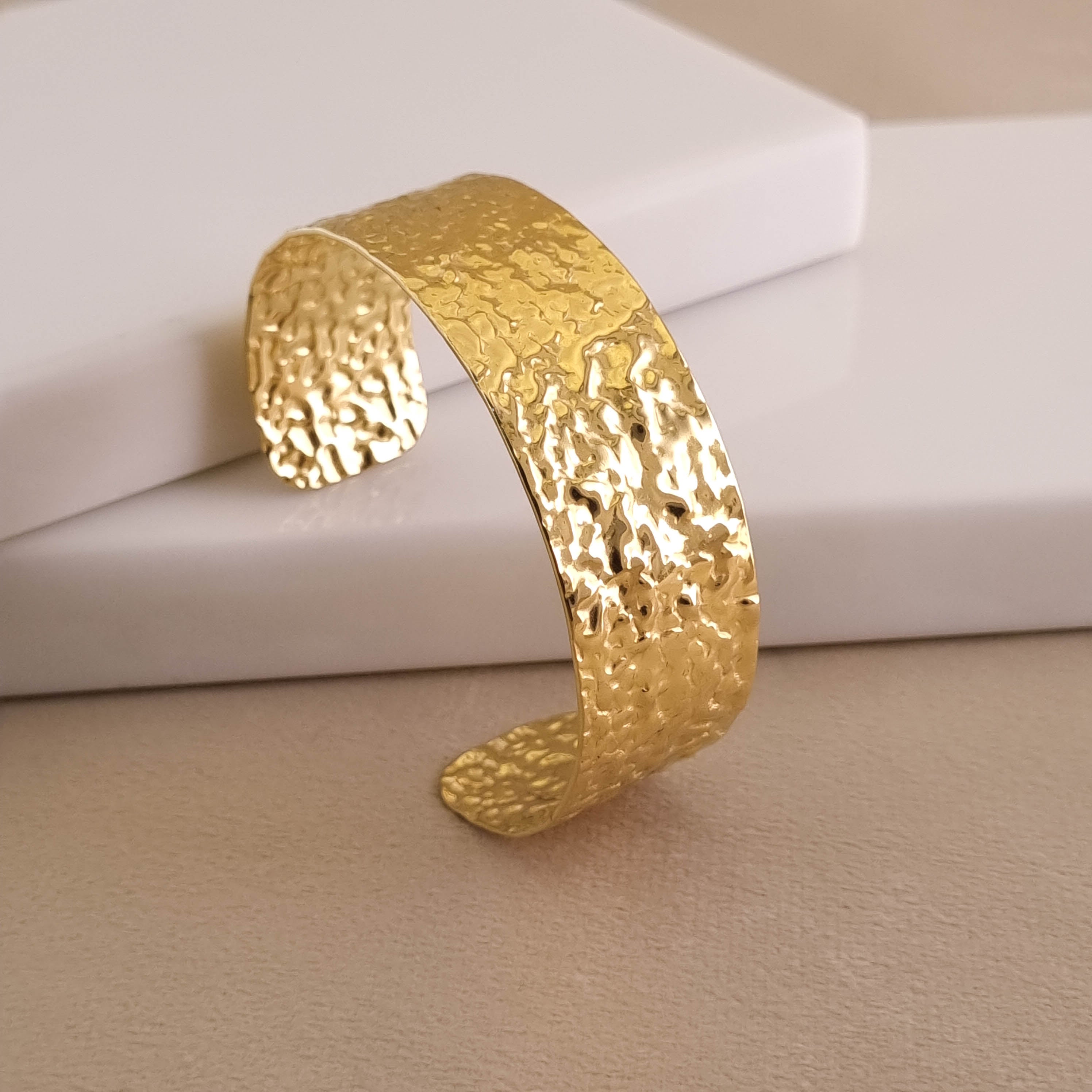 Classic Hammered Cuff