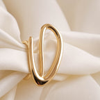 Sculptural Aura Ring