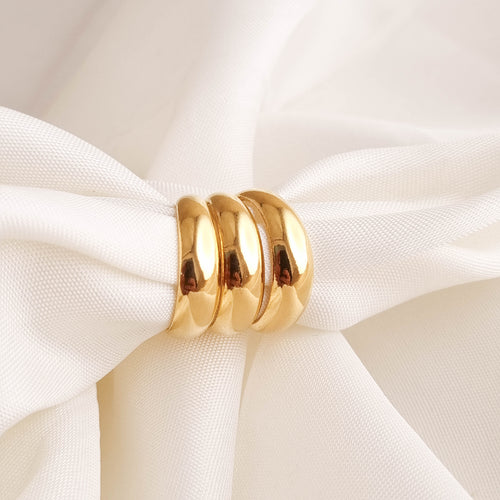 Bold Trio Ring