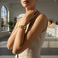 Minimalist Duet Cuff Set