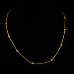 Dainty Aura Station Necklace