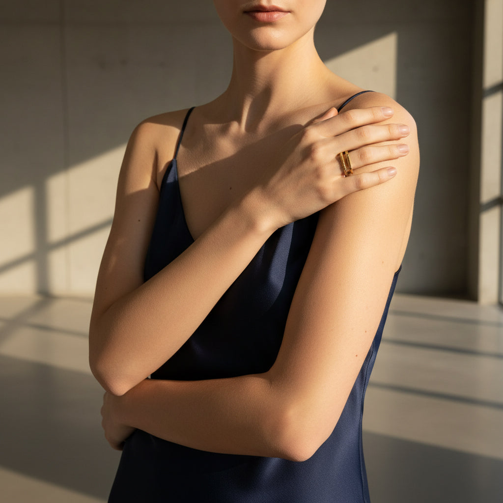 Modern Duet Ring Set