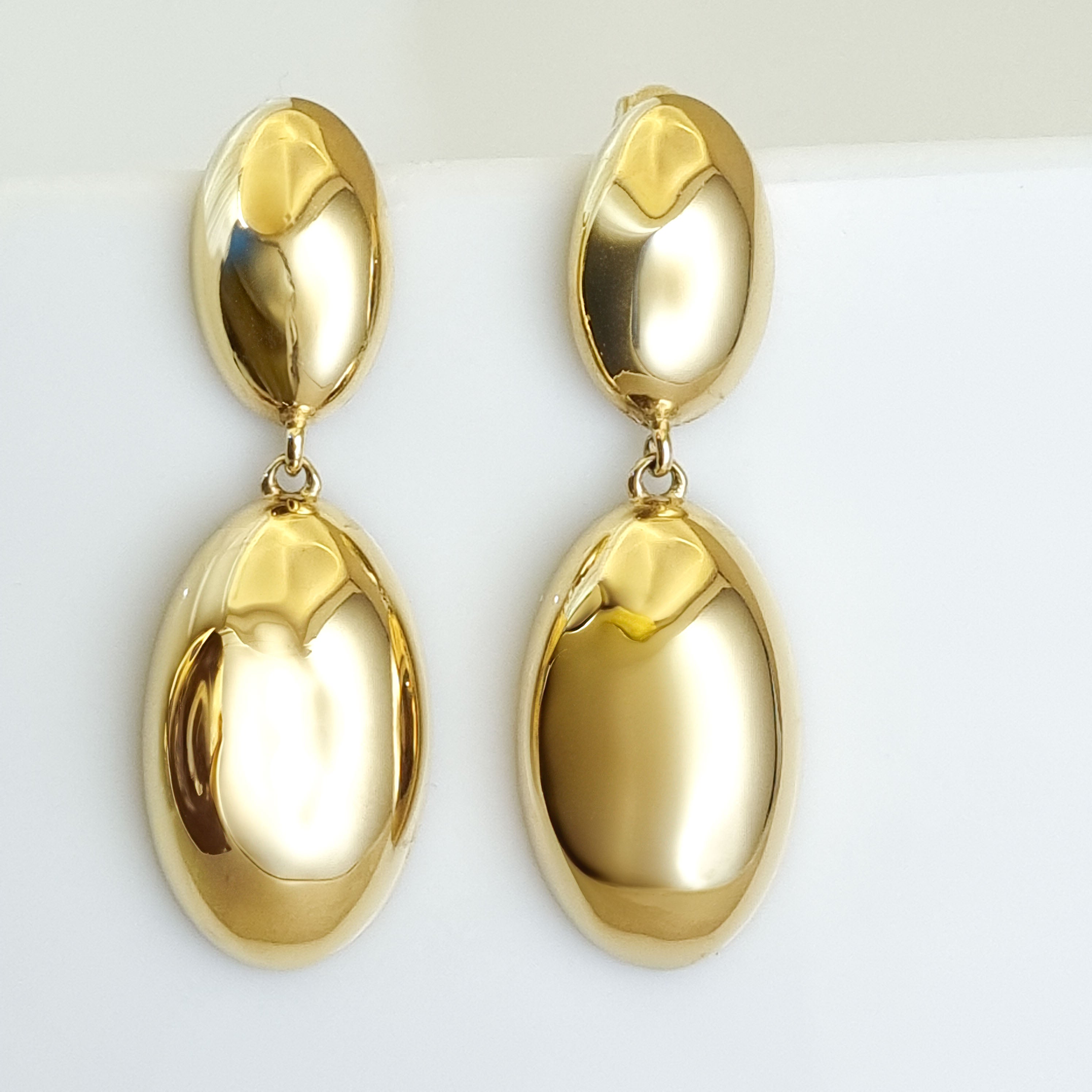 Aura Sculptural Drop Earrings