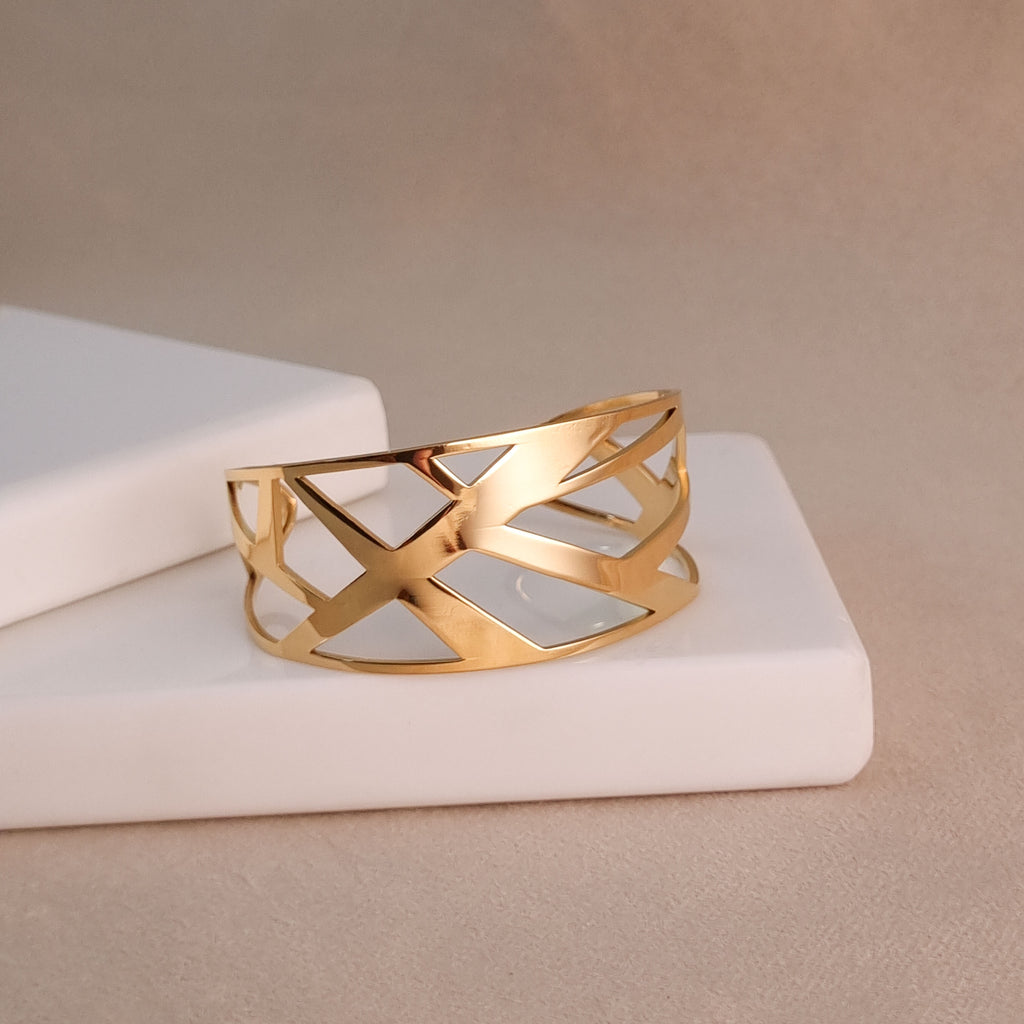 Modern Mosaic Cuff